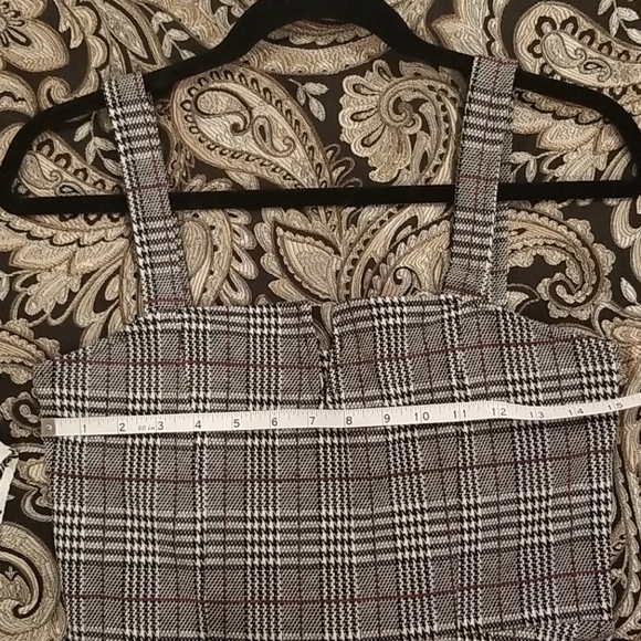 Aero Plaid A-line Mini Dress, size M - Picture 7 of 9